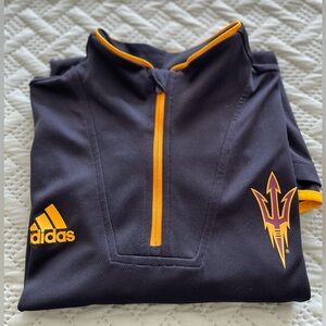 Adidas Black ASU 1/4 Zip